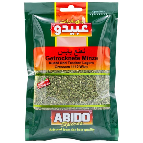 Abido Getrocknete Minze 30g