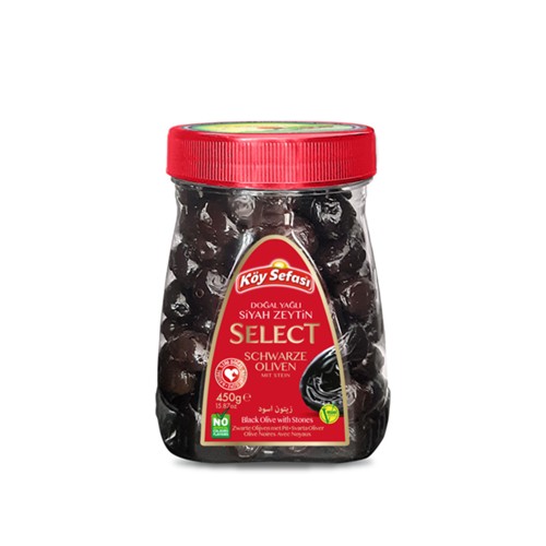 KOY SEFASI VILLAGE PLEASURE SCHWARZES OLIVENÖL 450g
