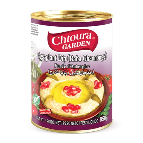 Chtoura Garden Egg -plant Dip (Baba Ghannouge) 850 g