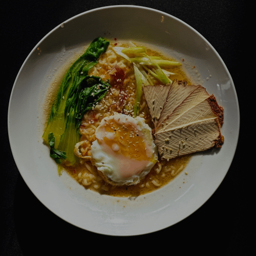 Ramen mit Garnelen