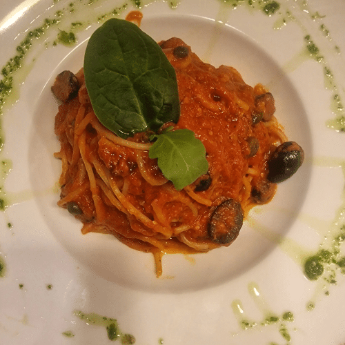 Pasta All arabiata (scharf)