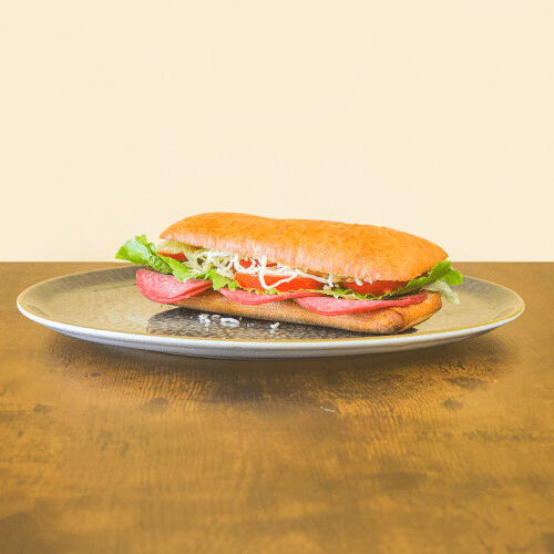 Peperoni-Salami Baguette