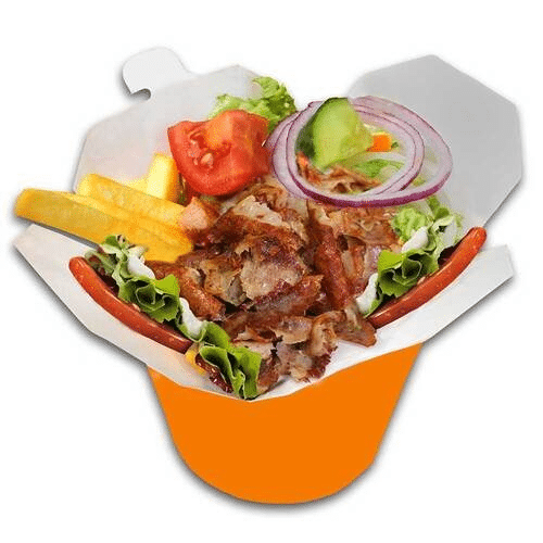 Döner Box ( mit Pommes )