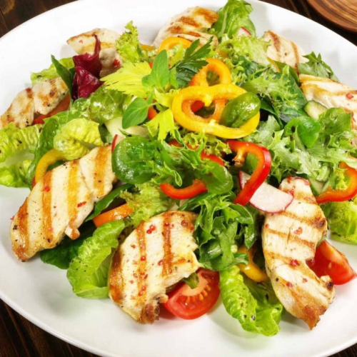 Hähnchenbrust Salat ( Hausgemacht )