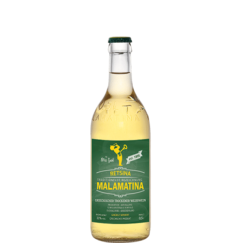 Malamatina Retsina Wein 0,5l ( Griechenland)