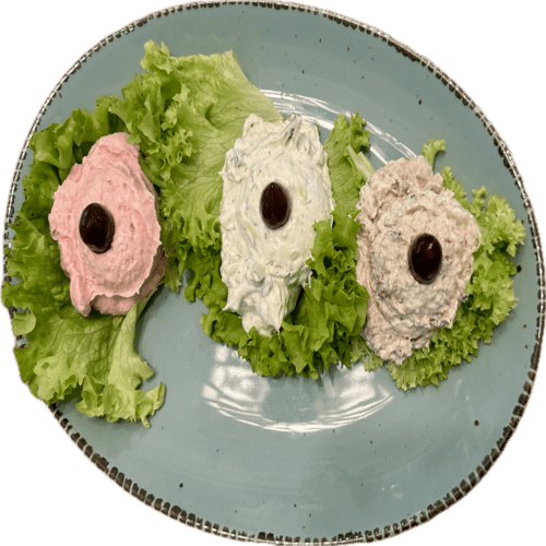 Mezze Teller ( Vorspeisen Teller )