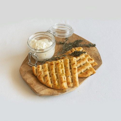 Pita Brot ( dazu Tzatziki )