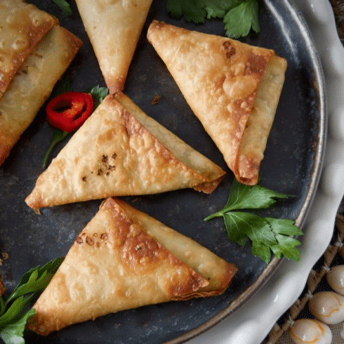 Samosa Teigtaschen (Mit Gemüse) 10 Stück
