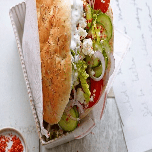 Vegetarischer Döner