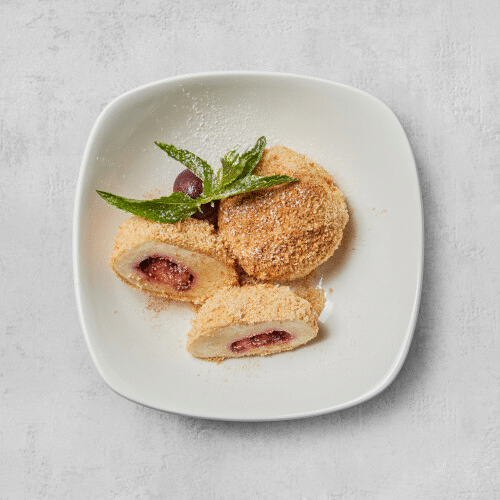 Pflaumenknödel nach Rumänischer Art (3 Stück)