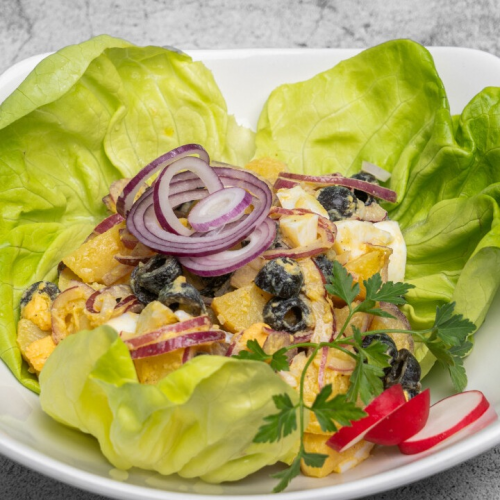 Kartoffelsalat nach rumänischer Art