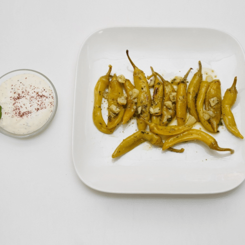 Gegrillte Peperoni