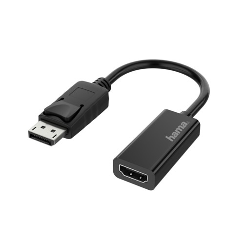 HAMA DisplayPort-Stecker auf HDMI™-Buchse Adapter, Schwarz 2708330