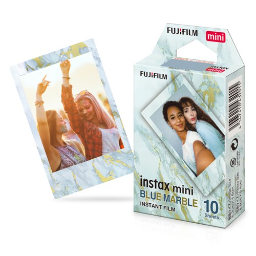 FUJIFILM instax mini Film Blue Marble Sofortbildfilm 2640592