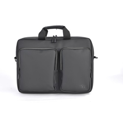 ISY INB-6100 Notebooktasche Umhängetasche für Universal Polyester, Schwarz 2953671