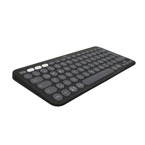 LOGITECH Pebble Keys 2 K380s, Easy-Switch für Windows, macOS, iPadOS, Android, ChromeOS, Tastatur, Standard, Sonstiges, 2888364