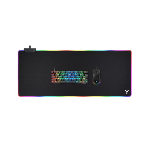 ISY IGB-3000, Gaming-Set, Mecha-Membran, Kabelgebunden, Schwarz 3007259