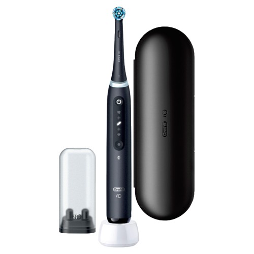 ORAL-B iO 5 Elektrische Zahnbürste Matt Black, Reinigungstechnologie: Mikrovibrationen 2813091