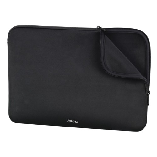 HAMA Neoprene 15.6 Zoll Notebooktasche Sleeves für Universal Neopren, Schwarz 2776407