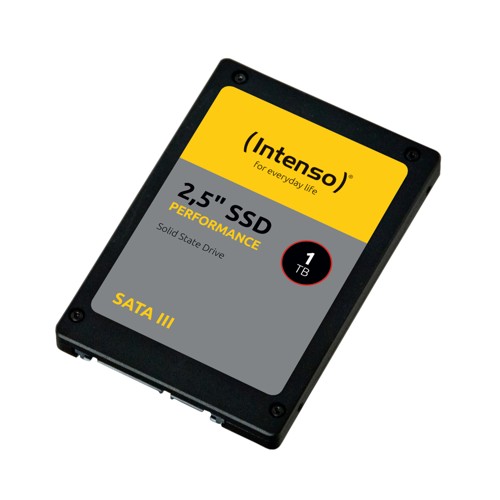 INTENSO Performance Festplatte, 1 TB SSD SATA 6 Gbps, 2,5 Zoll, intern 2802850