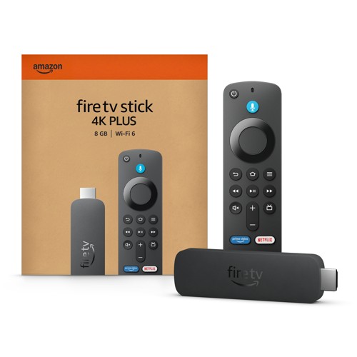 AMAZON Fire TV Stick 4K Plus (2. Gen.) Streaming Stick, Schwarz 3019635