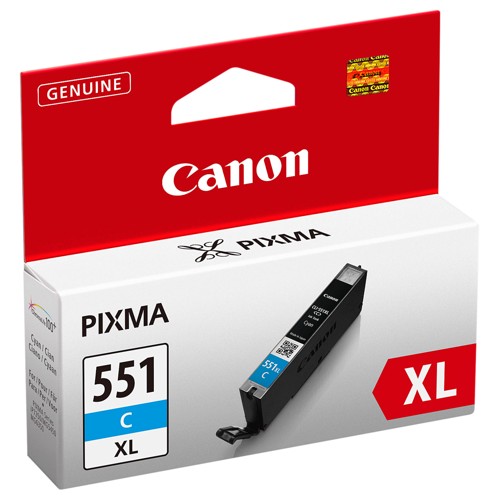 CANON CLI 551XL C Tintenpatrone Cyan (6444B001) 1633774