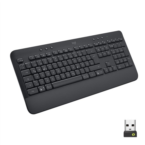 LOGITECH Signature K650 Comfort, Tastatur, Sonstiges, kabellos, Graphite 2825437