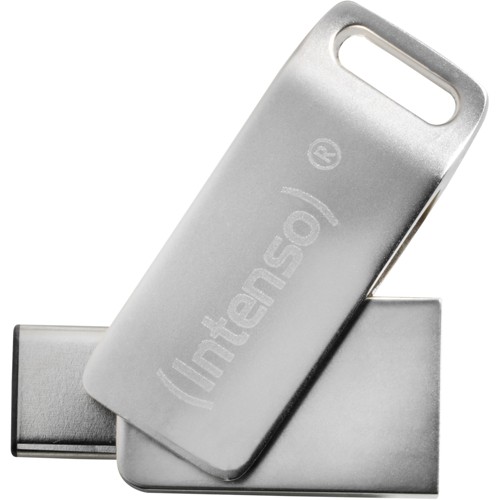 INTENSO CMOBILE LINE USB-Stick, 64 GB, 70 MB/s, Silber 2322114