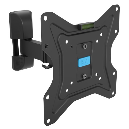 ISY ITV-3000 TV Wandhalterung, max. 48 Zoll, rotierbar, Schwenkbar, Neigbar, Schwarz 2955097