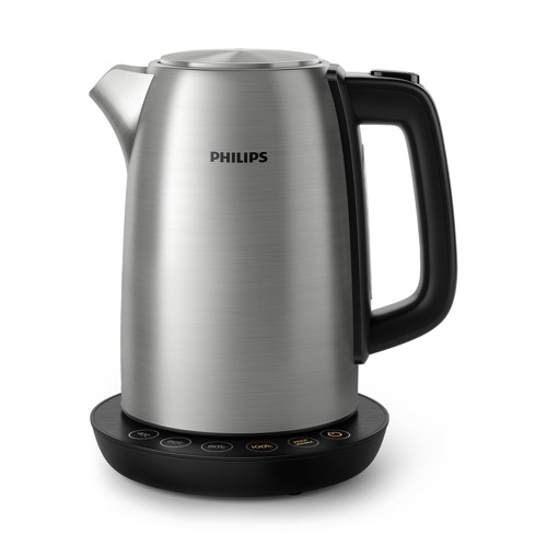 PHILIPS HD9359/90 Avance 1.7 Liter, Temperatursteuerung, Wasserkocher, Metall/Schwarz 2457202