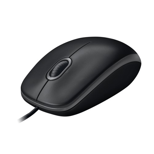 LOGITECH M100 Maus, Schwarz 2859037