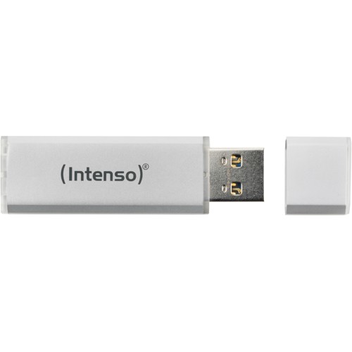 INTENSO Alu Line USB-Stick, 64 GB, 28 MB/s, Silber 1592132