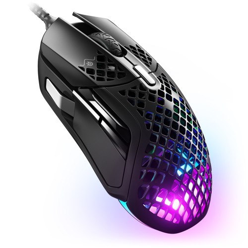 STEELSERIES Aerox 5 Gaming Maus, Mattschwarz 2805949