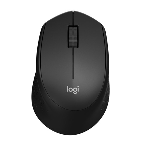 LOGITECH M330 Silent Plus Funkmaus, Schwarz 2157883