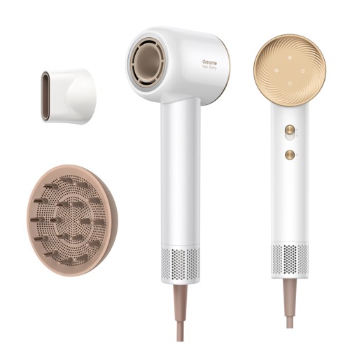 DREAME Hair Glory Combo High-Speed Haartrockner Weiß (1600 Watt) 2914126