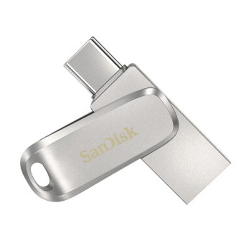 SANDISK Ultra Dual Drive Luxe USB-Stick, 512 GB, 400 MB/s, Silber 2636653