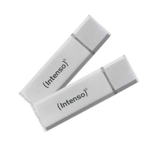 INTENSO Ultra Line Doppelpack USB-Stick, 32 GB, 70 MB/s, Silber 2815377
