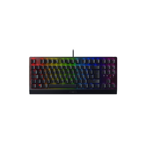 RAZER BlackWidow V3 Tenkeyless, Gaming Tastatur, Mechanisch, Razer Green, Kabelgebunden, Schwarz 2695026