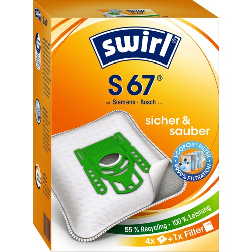 SWIRL - Swirl® S 67® EcoPor® Staubsaugerbeutel 7082323