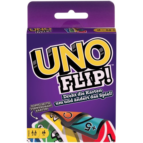 MATTEL GAMES UNO Flip Kartenspiel Mehrfarbig 2713696