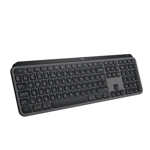 LOGITECH MX Keys S für Windows PC, Linux, Chrome, Mac, Tastatur, Sonstiges, kabellos, Graphite 2877411