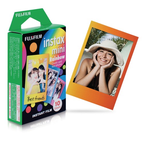 FUJIFILM instax mini Film Rainbow Sofortbildfilm 2184223