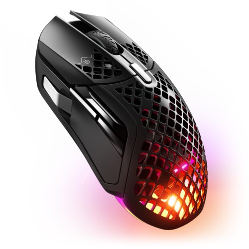 STEELSERIES Aerox 5 Wireless Gaming Maus, Mattschwarz 2805950