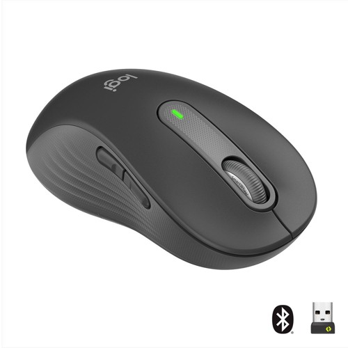 LOGITECH Signature M650 L Left kabellose Maus, Graphite 2783781