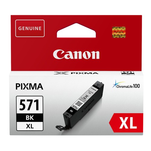 CANON CLI 571XL BK Tintenpatrone Schwarz (0331C001) 2041140