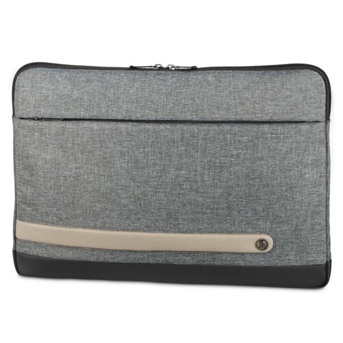 HAMA Terra 13.3 Zoll Notebook-Sleeve für Universal aus 100% Recyceltem Polyester, Grau 2709919