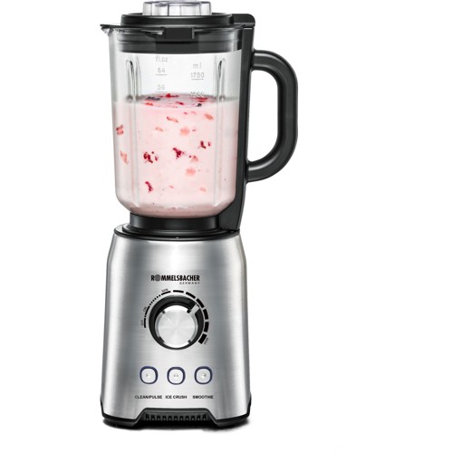 ROMMELSBACHER MX 1250 Standmixer Edelstahl/Glas (1200 Watt, 1.75 l) 2586231