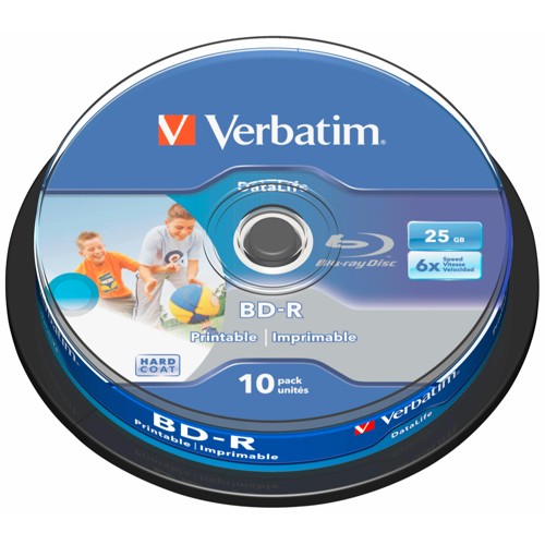 VERBATIM 43804 BD-R SL 25GB Rohling 1710064