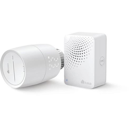 TP-LINK Kasa KE100 Smart Thermostatisches Heizkörperventil Starter Kit, Weiß 2845918
