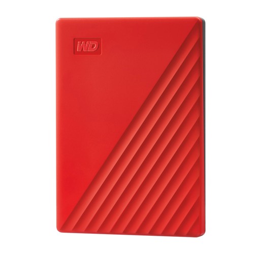 WD My Passport Festplatte, 2 TB HDD, 2,5 Zoll, extern, Rot 2586275